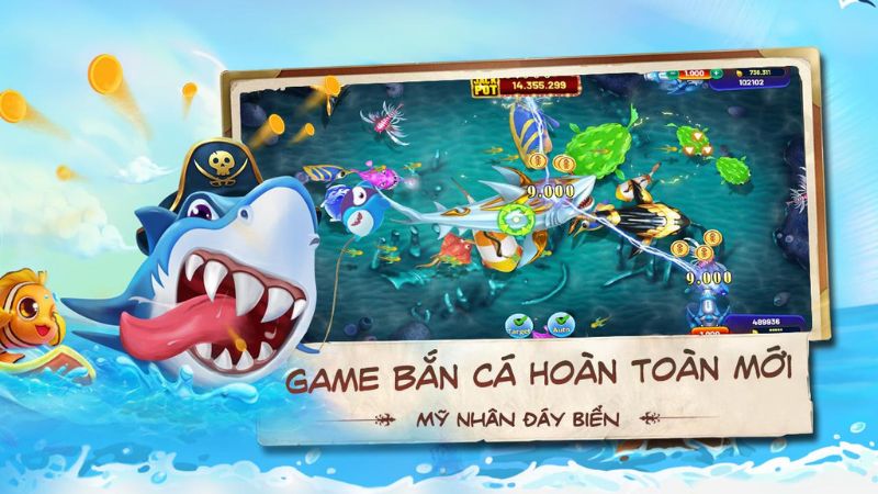Bắn Cá Biển Sâu nhiều tính năng hấp dẫn